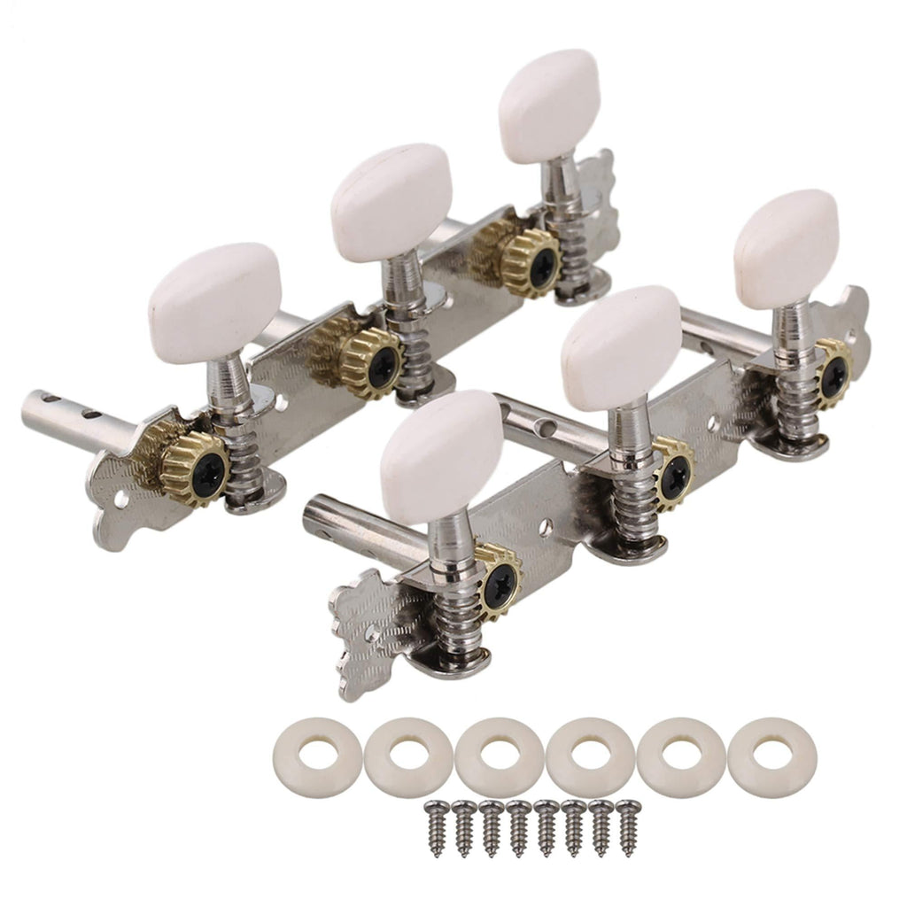 BQLZR Classical Guitar Tuning Pegs Machine Heads Nickel