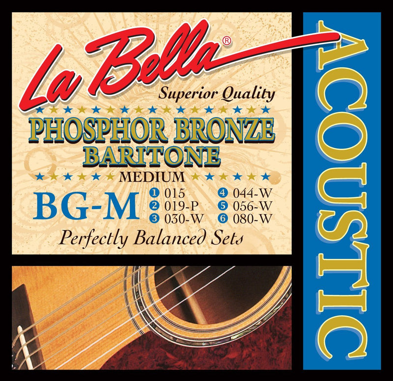 La Bella Baritone Ph.-Bronze BGM 015/080