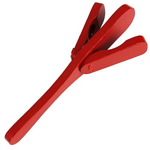 A-Star AP4321 Wooden Red Castanet Clapper Educational School Percussion