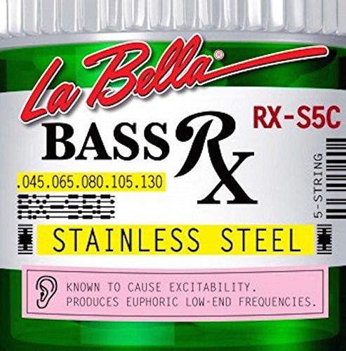 La Bella Bass RX-S5C Stainless Steel 045/130