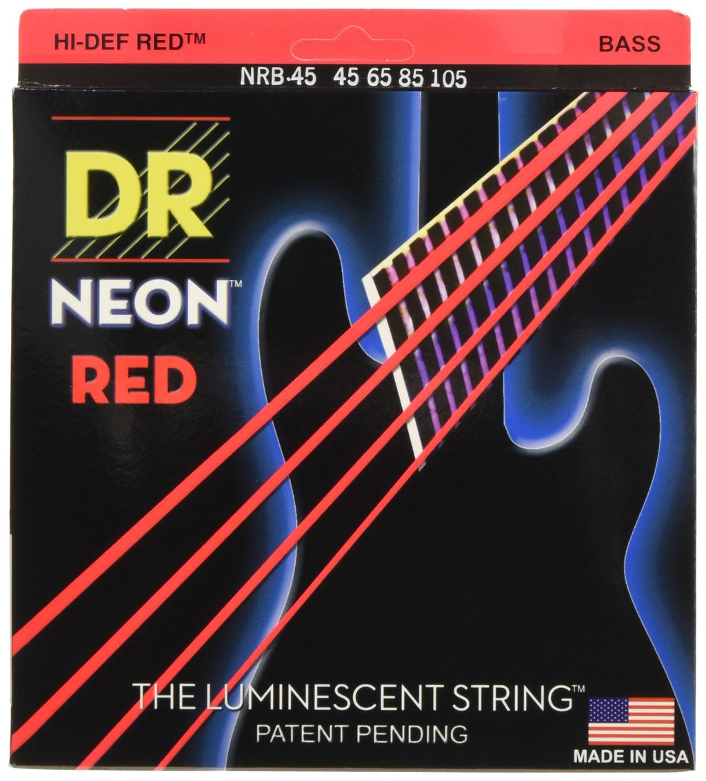 DR 5er Bass 45-105 Hi-Def Neon Red Neon NRB-45