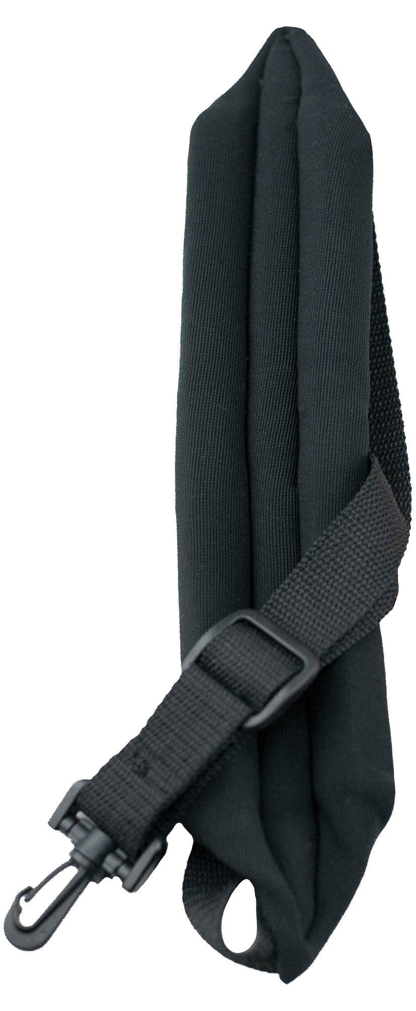 Perris Black Saxaphone Strap with Padding, Tri Glide & Plastic Swivel Hook (SP5-574)