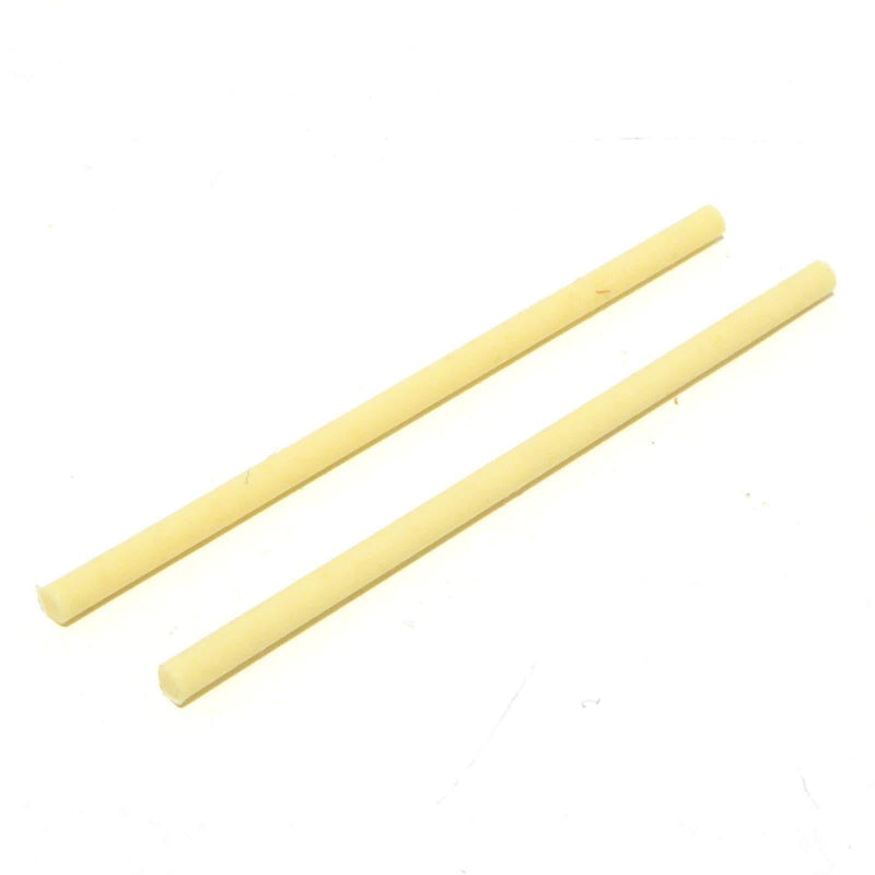 2x Guitar fingerboard side inlay dots/rods 2.0mm in Ivory colour