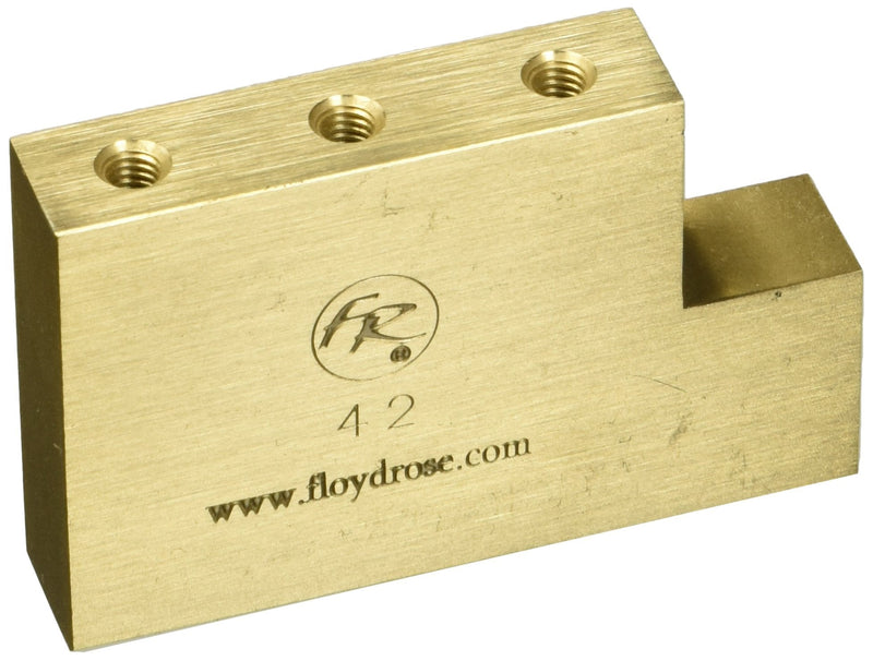 FLOYD ROSE BRASS FAT TREMOLO L BLOCK - 42MM, FROFTBL42