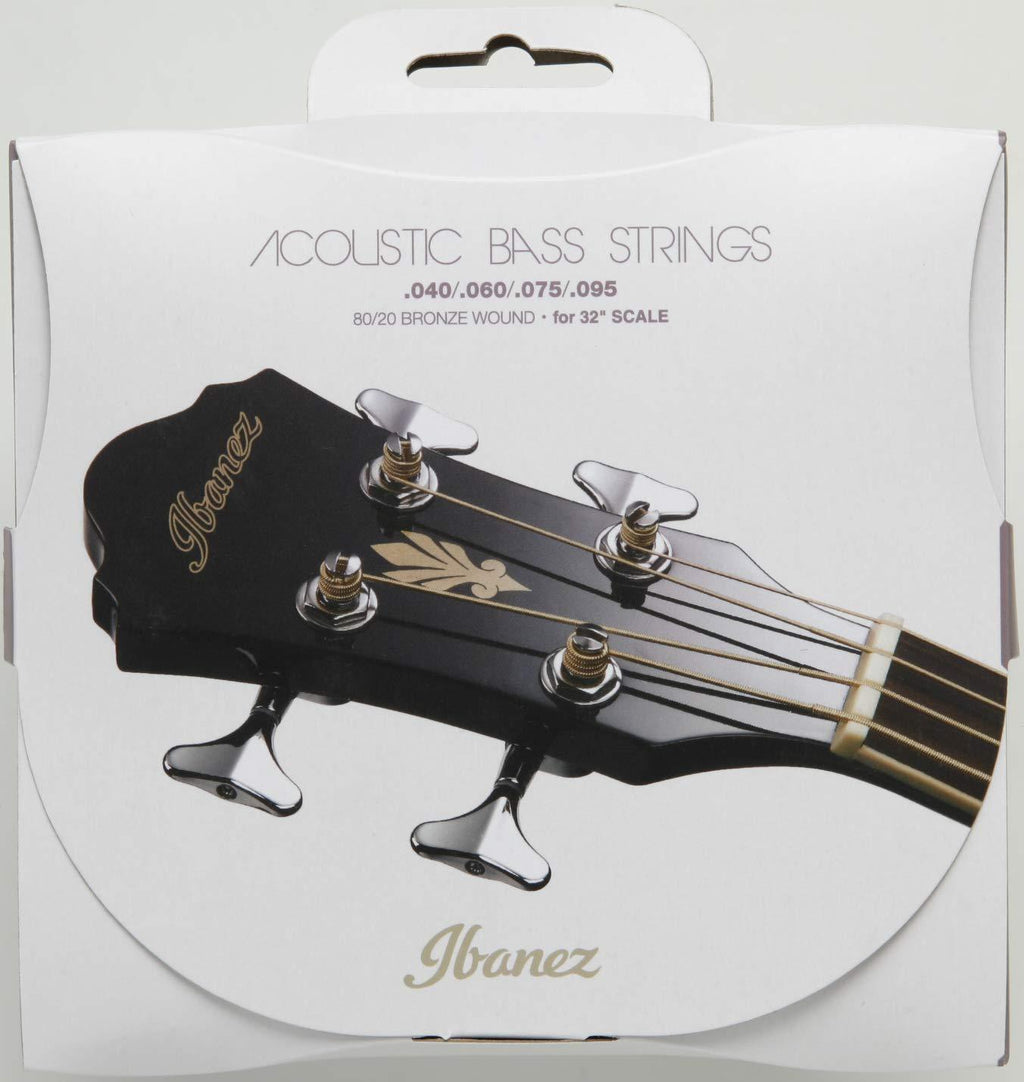 Ibanez IABS4C32 Acoustic Bass Strings Set (81.3 CM (32") Scale 80/20 Bronze 040–095)