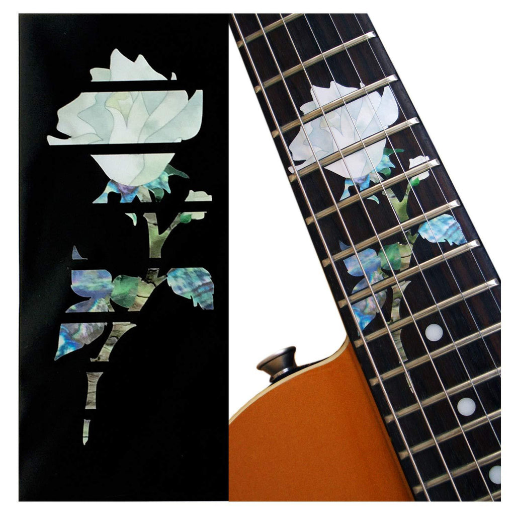 Inlay Sticker Fret Markers for Guitars - Single Rose