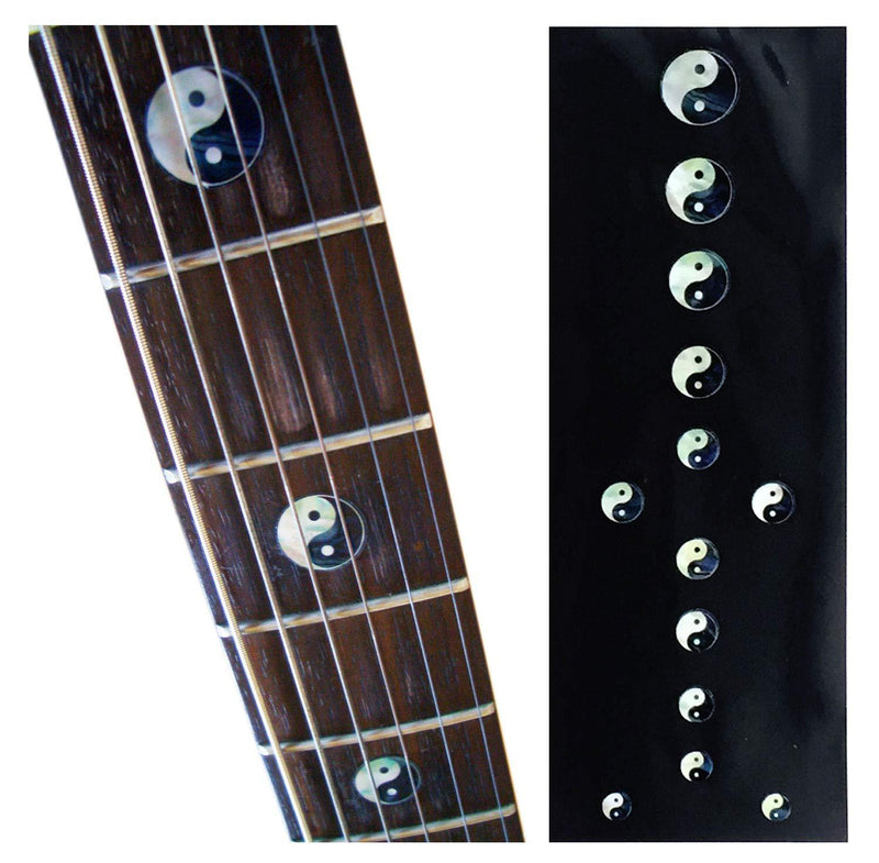 Inlaystickers Fret Markers for Guitars & Bass - Yin & Yang, F-023YY