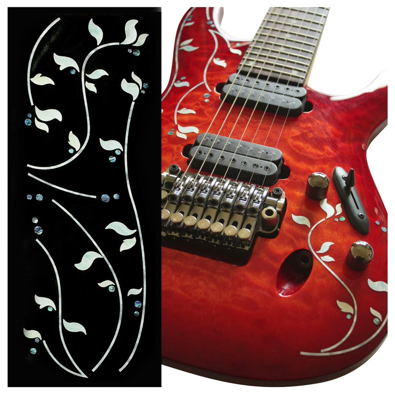 Inlaystickers for Guitars & Bass - J.Custom Vines, B-169JCV