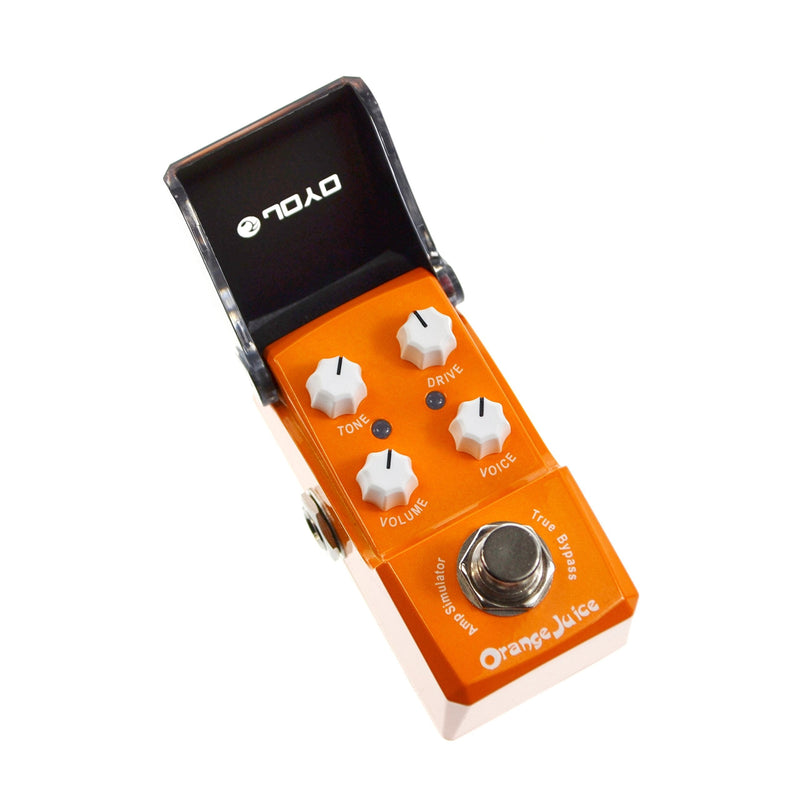 JOYO JF-310 Orange Juice Guitar Effect Pedal Overdrive DI Amplifier Simulator Ironman mini series