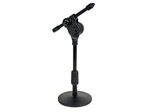 HQ Power MICTS5 Microphone Table Stand - Black