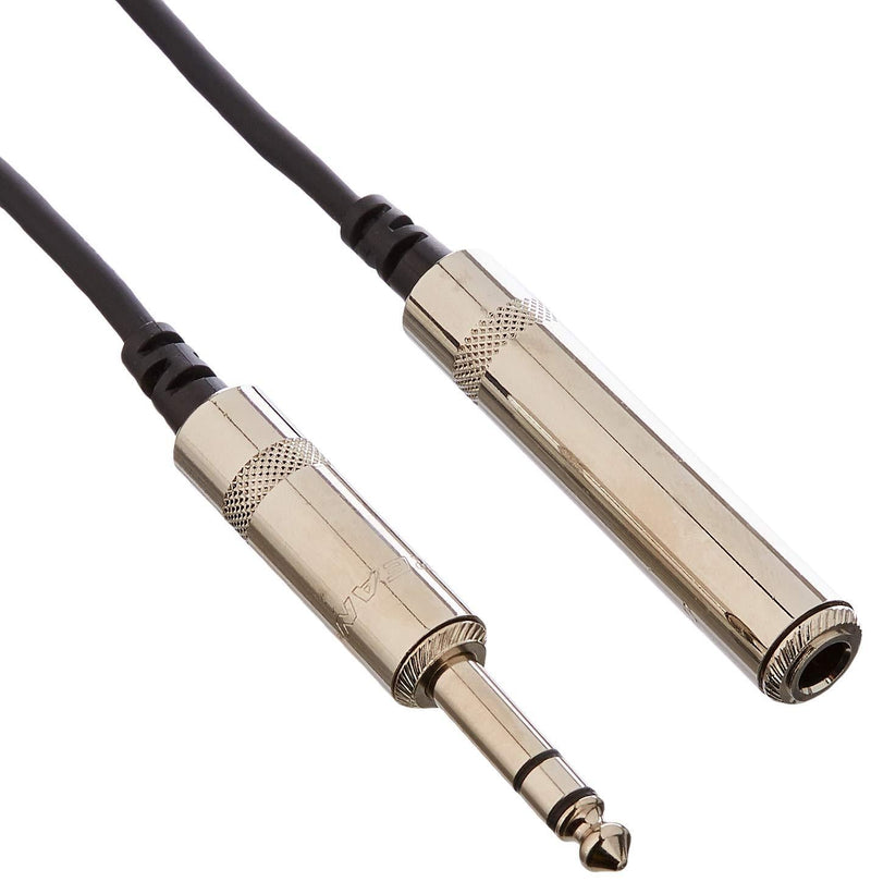 Alpha Audio 190711 3 m 6.3 mm Stereo Jack Plug (m) to Stereo Jack Plug (f) Pro Line Headphones Extension