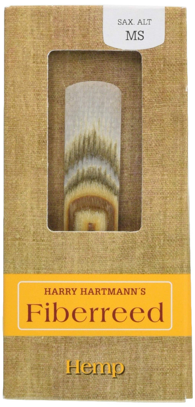 Hartmann Fibreed Hemp Reed Alto Saxophone MS 80% Natural Fibre 20% High Tech Fibres