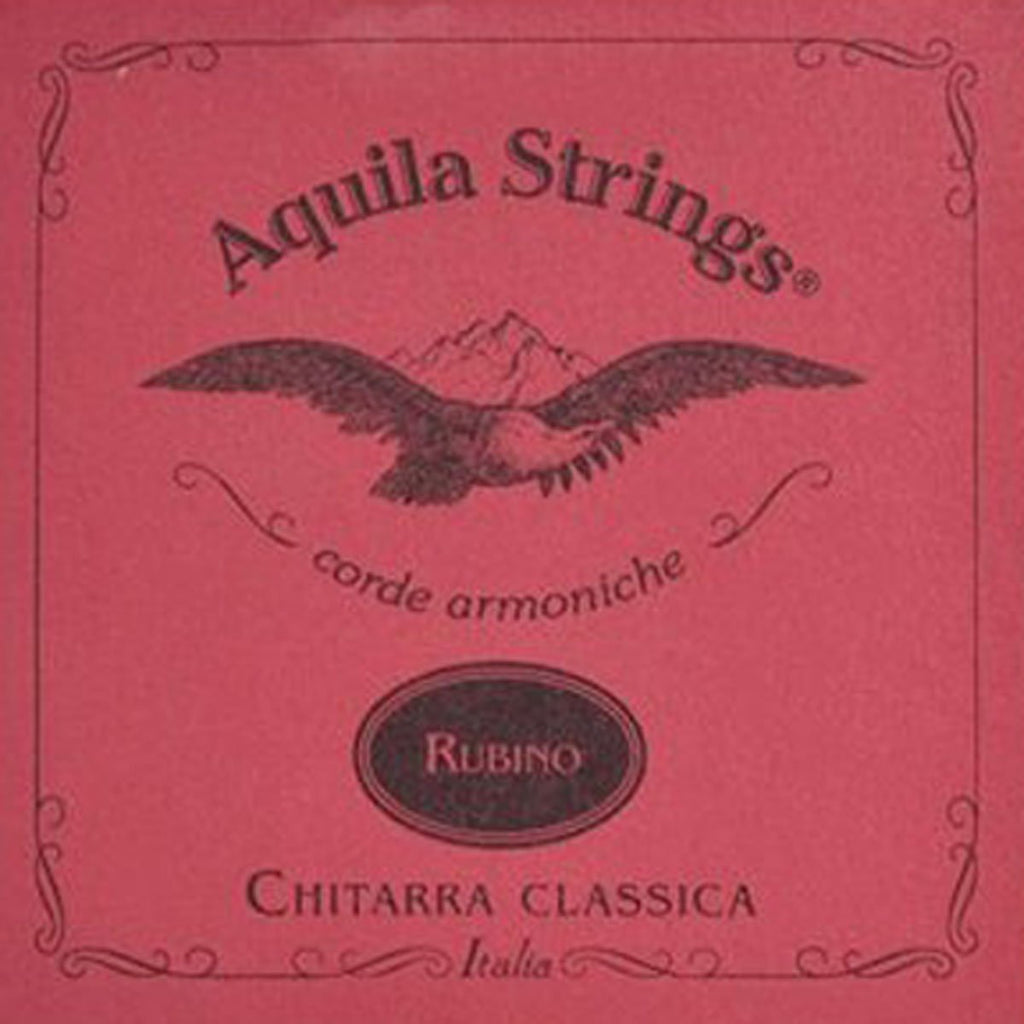 Aquila AQ C RS 134C Rubino classic guitar set, normal tension
