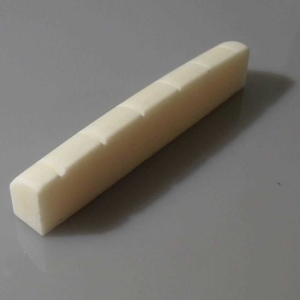 Quality 43mm x6mm x 9m six string BONE Guitar Top Nut