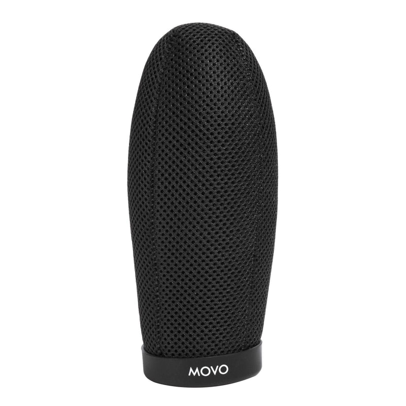 Movo WST160 Professional Premium Quality Ballistic Nylon Windscreen with Acoustic Foam Technology for Shotgun Microphones up to 14cm Long (Fits Røde NTG-1, NTG-2, VideoMic)