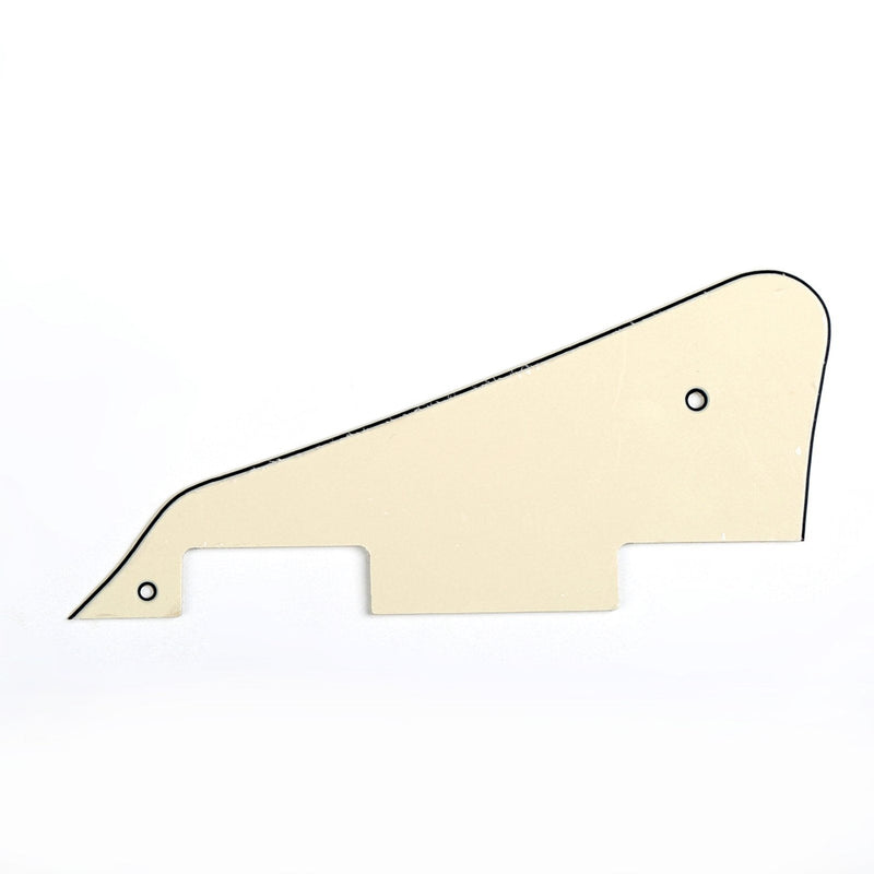 Musiclily Electric Guitar Pickguard Compatible with USA Les Paul Modern Style,3Ply Cream 3Ply Cream