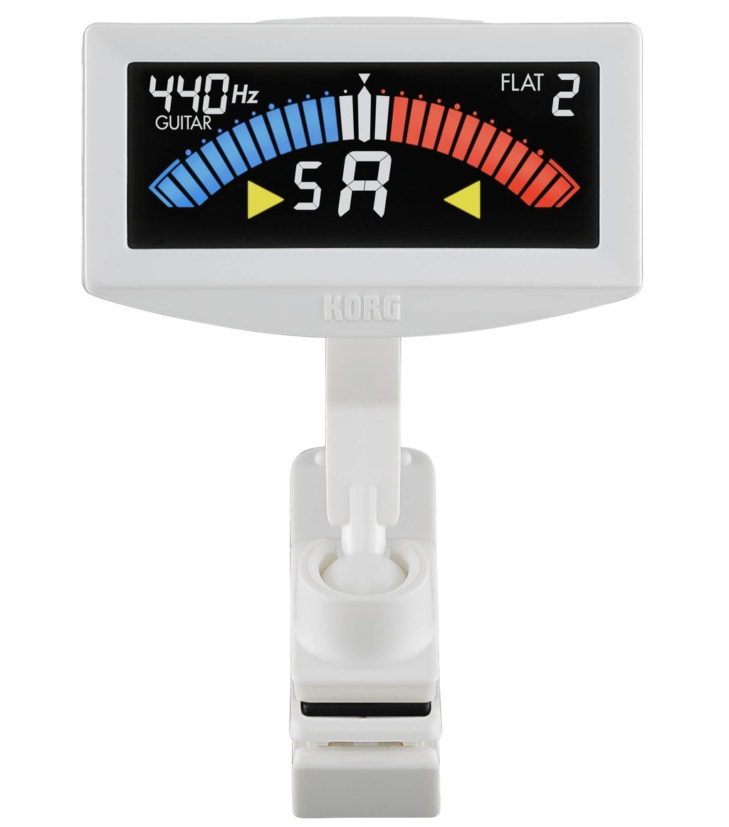 Korg Pitchcrow Clip-On Tuner White