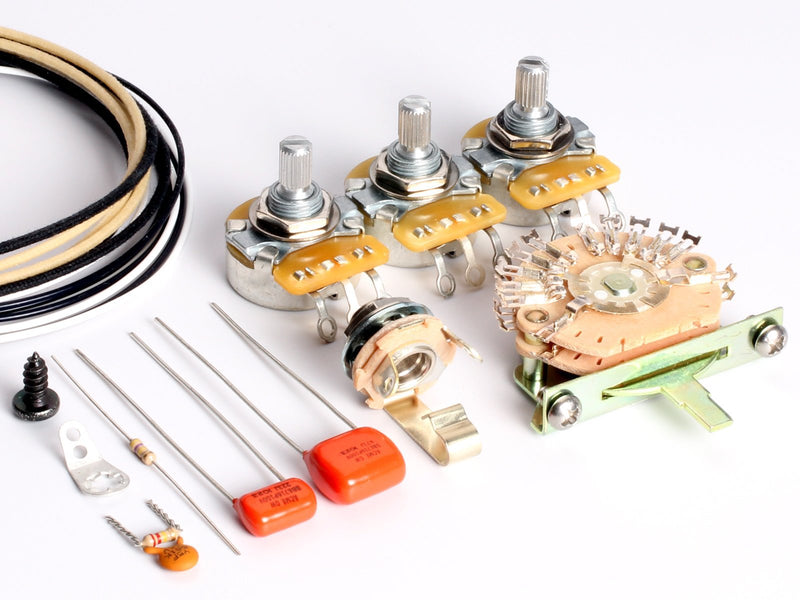 ToneShaper Guitar Wiring Kit, For Fender HSS Stratocaster, HSS2 (Auto-Split Wiring)