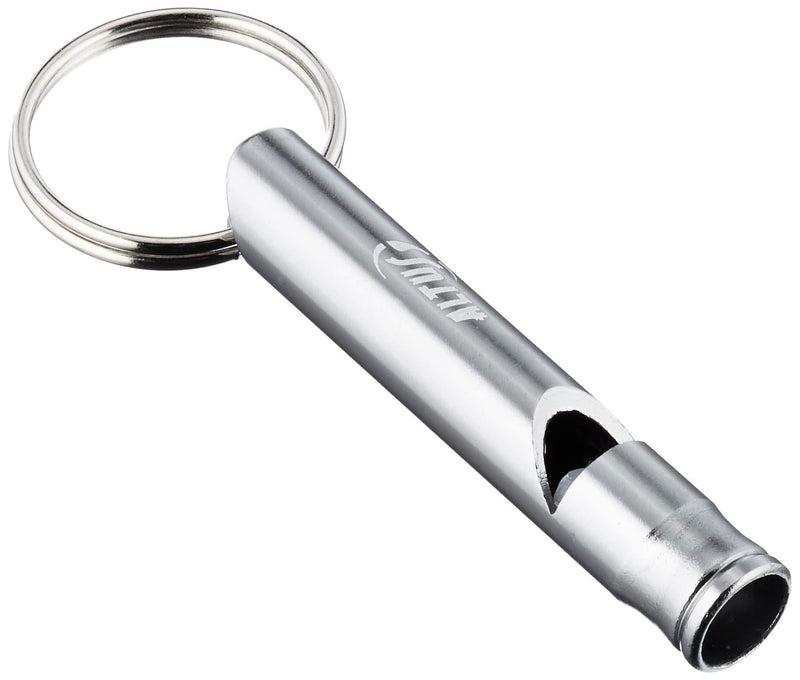 ALTUS Unisex's 5123004 Aluminium Whistle-Grey, Black, One Size