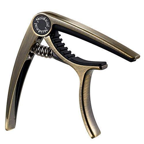 M Y Fly Young Acoustic Guitar Capo for Acoustic Electric Guitar Mc10 Quick Change Key Capo Clamp Bronzer