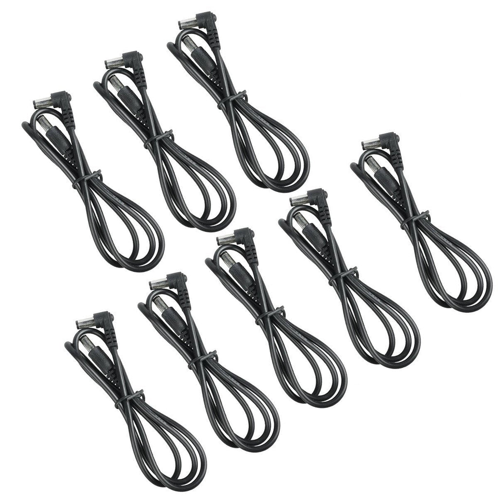 Mr.Power Guitar Effect Pedal DC Cable 2.1 mm Power Lead/Cord (8 Pack) 8 pack