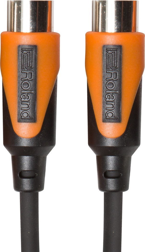 Roland Rmidi-B5 Black Series Midi Cable. Straight Din Connectors, 5Ft / 1.5M Length.