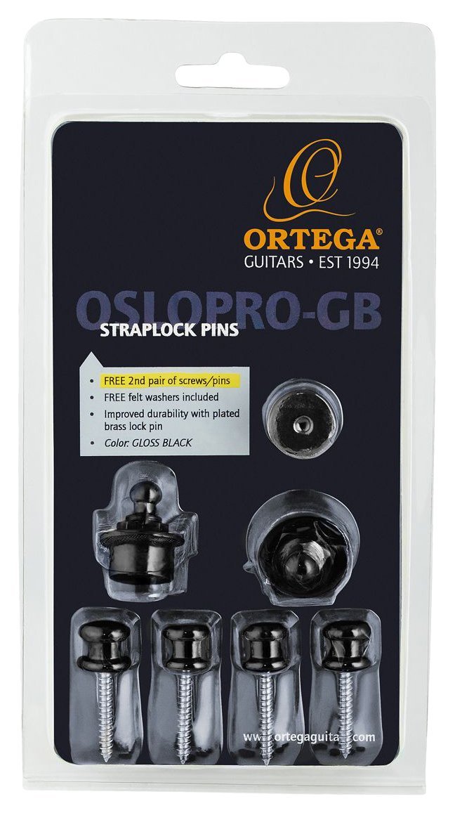 Ortega Guitars Strap Locks OSLOPRO-GB