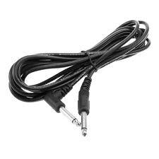 Guitar Lead/Cable With One 90 Degree End : 4m Electric/Electro-Acoustic/Bass/Instrument + Lifetime WarrantyDragonTrading®