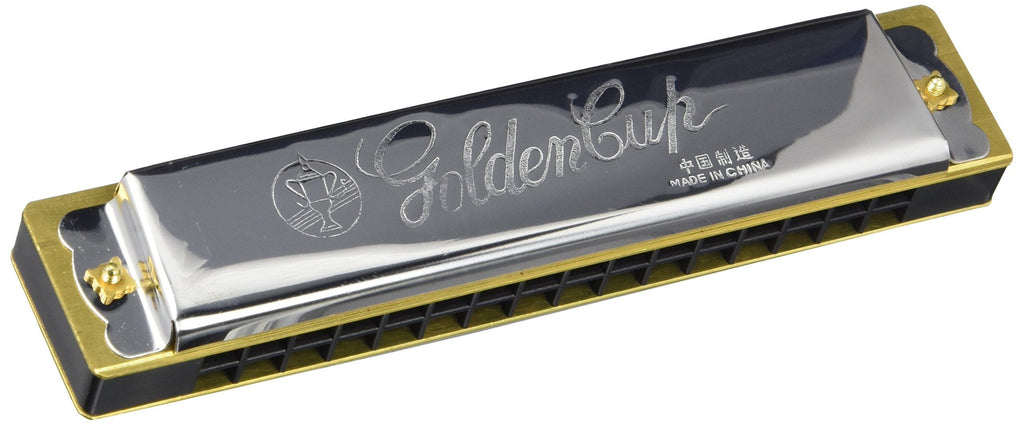 Golden Cup JH016 Harmonica with 32 Holes