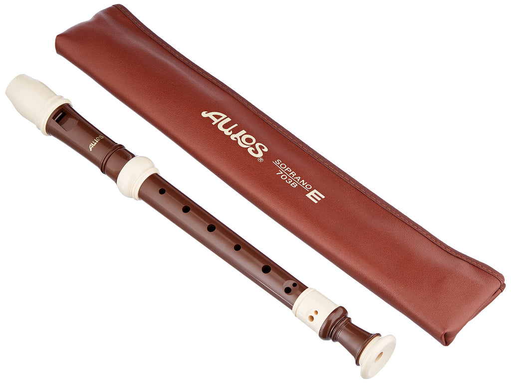 Aulos Recorder 703B Plastic 3 Pieces