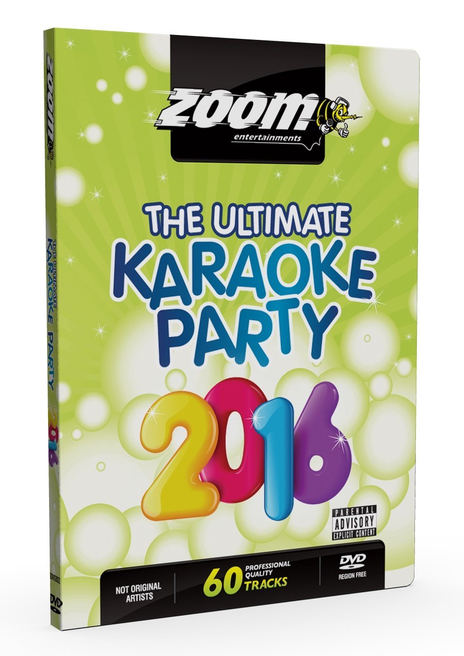 Zoom Karaoke DVD - The Ultimate Karaoke Party 2016 - 60 Songs