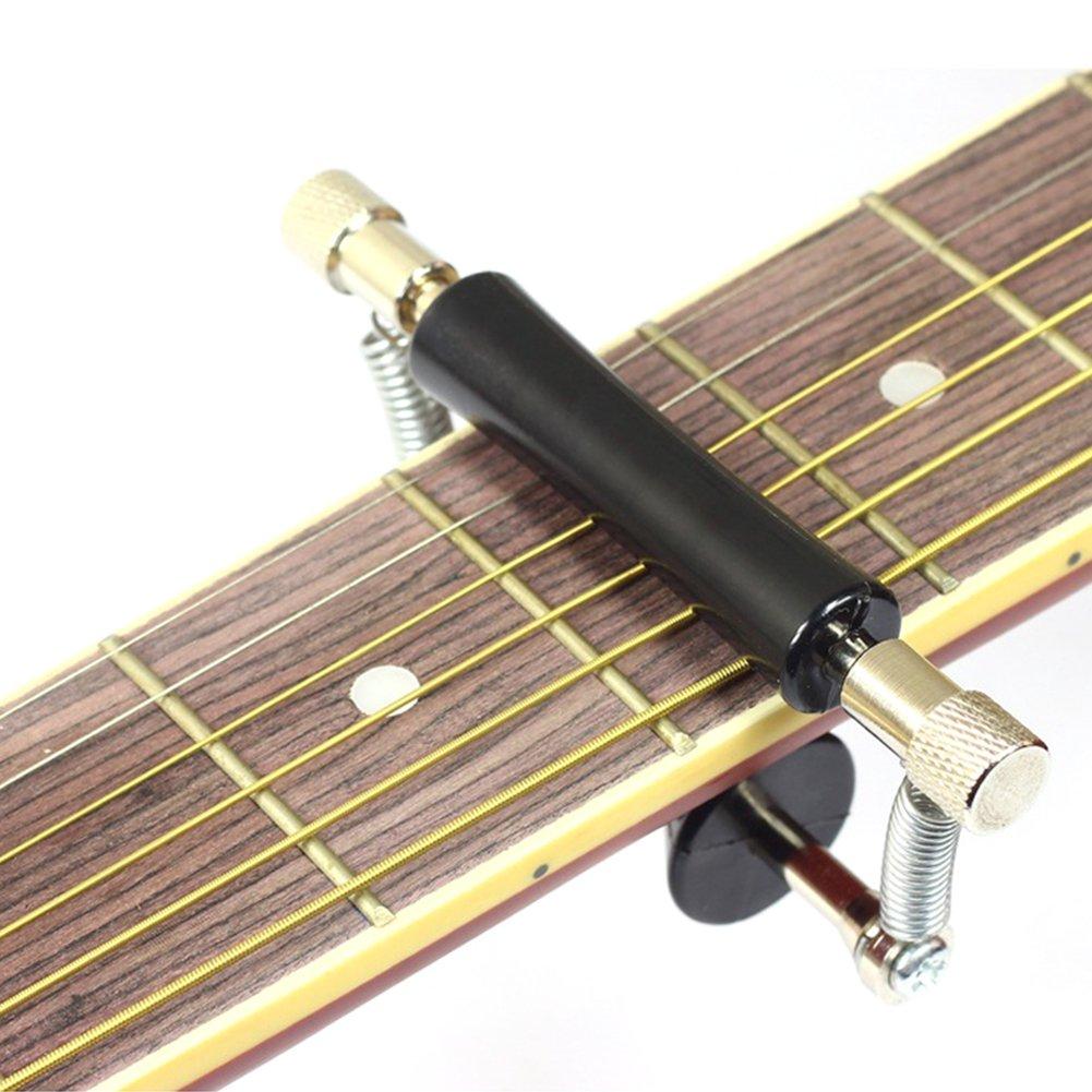 Guitar Rolling Capo, HLHome Guitar Capo Guitar Sliding Capo Guitar Mobile Capo Guitar Accessories Musical Instrument Accessories