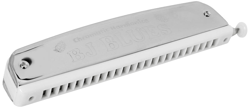 BJ Blues 288520 Chromatic 24-Hole Harmonica in C