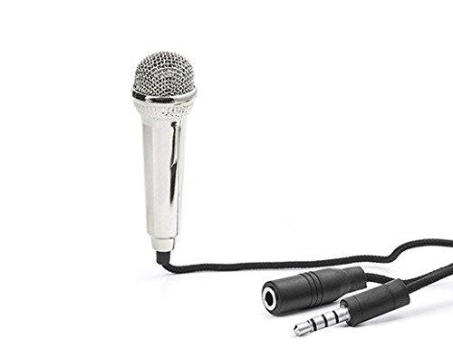 Kikkerland WBPHP-BK Mini Karaoke Microphone Silver