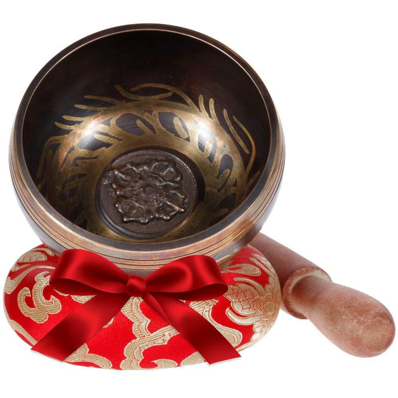 Rovtop Tibetan Singing Bowl Set for Meditation Chakra Healing, Prayer,Yoga, and Healing Through Vibration Buddhism Singing Bowl