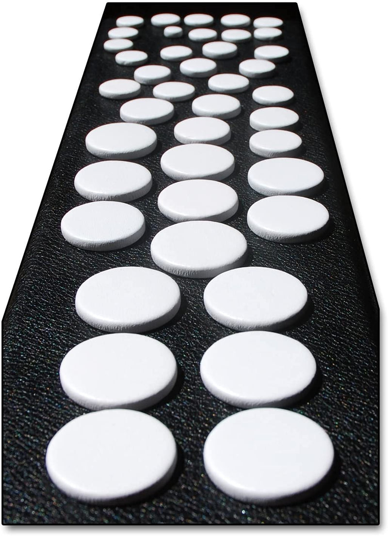 41 Leather Pads for Bass Clarinet (Boehm Key System) Low C - Universal Pad Set - Soundman® Leather Pads Set for Reparing Wor Shop 41 pcs Bass Clarinet (BK41L)