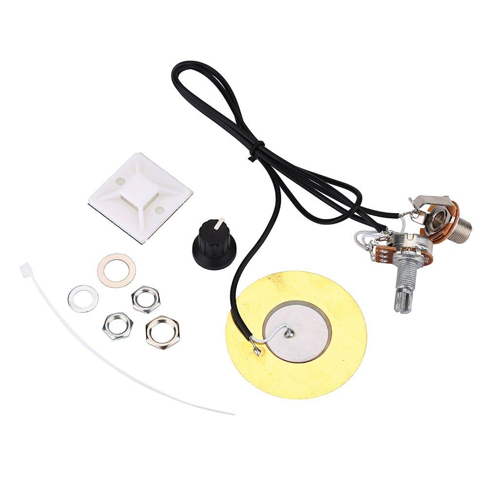 Guitar Pickup, Pickup Piezo 50mm Sensitive Transducer Pickups for Acoustic Guitar Instruments