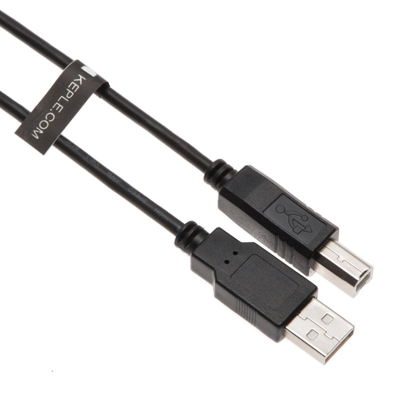 USB B Cable for DJ Midi Controllers, keyboards, samplers, effect pads, Syntesizers Numark, Pioneer, Native Instruments, Traktor, Denon, Akai to MacBook Dell HP 1m 1m/3.2ft