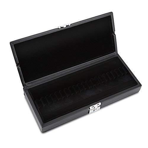 Reed Storage Case, 2 Layers Design PU Leather Cover Reed Protector Holder Box for 40pcs Oboe Reeds
