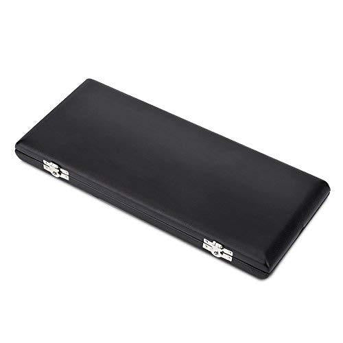 Reed Storage Case, PU Leather Cover Reed Protector Case Holder Box for 10 12 20pcs Oboe Reeds ( Size : 20pcs )