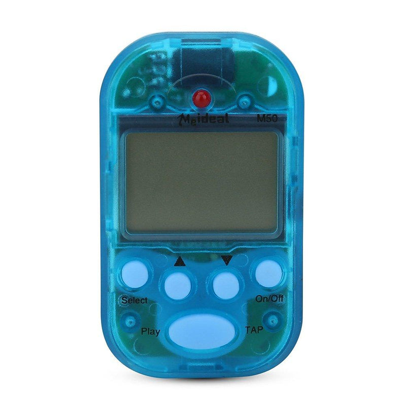 Mini Metronome, M50 LCD Digital Beat Tempo for Piano, Violin, Guitar, Trap Drum(Blue)