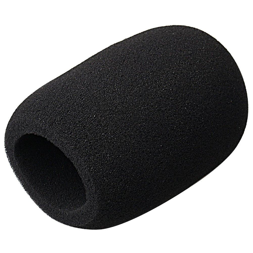 1pcs Large Foam Microphone, Mic Cover Microphone Foam Windshield for Blue,Pro and Other Large Microphones, Black