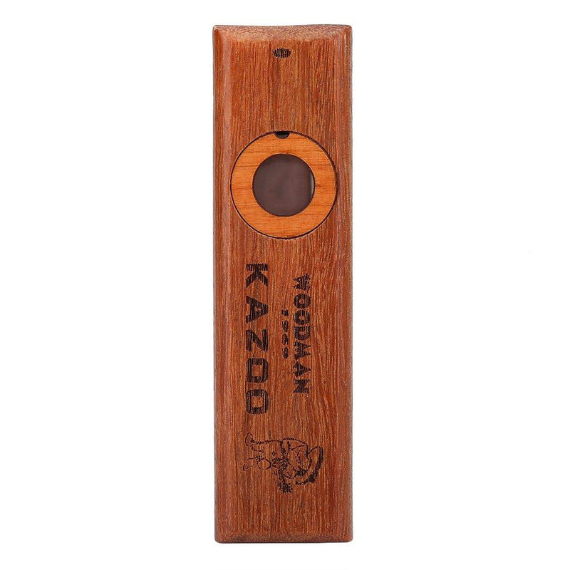 Wooden Kazoo, Kids Wooden Kazoo Ukulele Guitar Partner Musical Instrument Gift for Beginner Kids