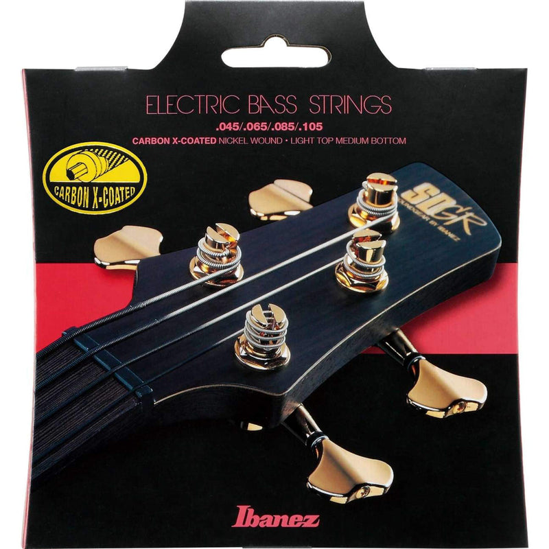 Ibanez IEBS4XC Electric Bass Strings - Carbon - 45/105 - Black