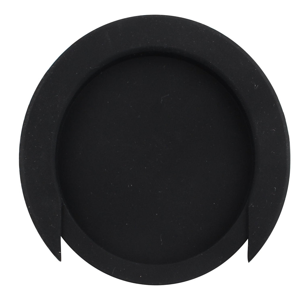 Futheda 85mm Guitar Soundhole Cover Block Plug Screeching Halt Rubber Black for Acoustic Electric Guitar