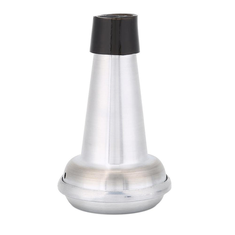 Trumpet Mute, Rubber Aluminum Alloy Practice Trumpet Mute Straight Cornet Mute Silencer