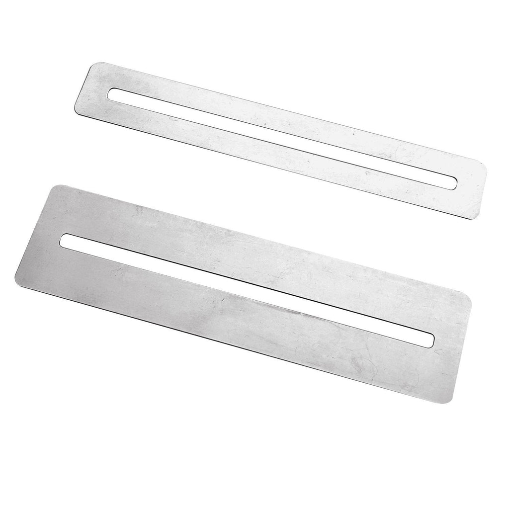 Futheda Pack of 2 Stainless Steel Fretboard Protector Fingerboard Guards for Guitar Bass Luthier Tool