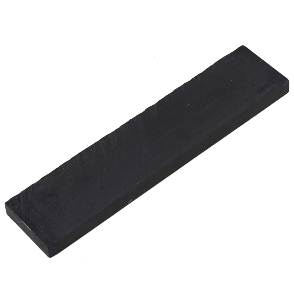 Mxfans 20x4.5x1.1cm Black Ebony Wood Block for Guitars Musical Instrument