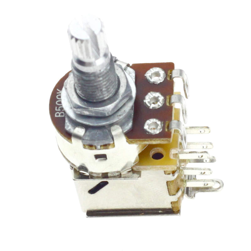 ENET A250k ohm Switch Pot Push Pull Audio Taper Electric Guitar Potentiometer Control