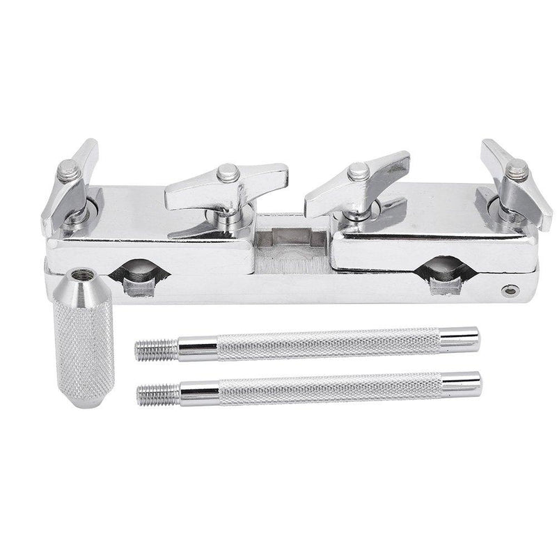 Drum Set Connecting Clamp Holder Bracket Rod, Iron Percussion Drum Connecting Clip & Bracket Rod